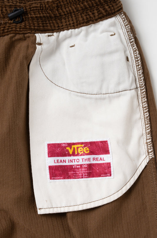【予約】CORDUROY FIVE POCKET PANTS BROWN