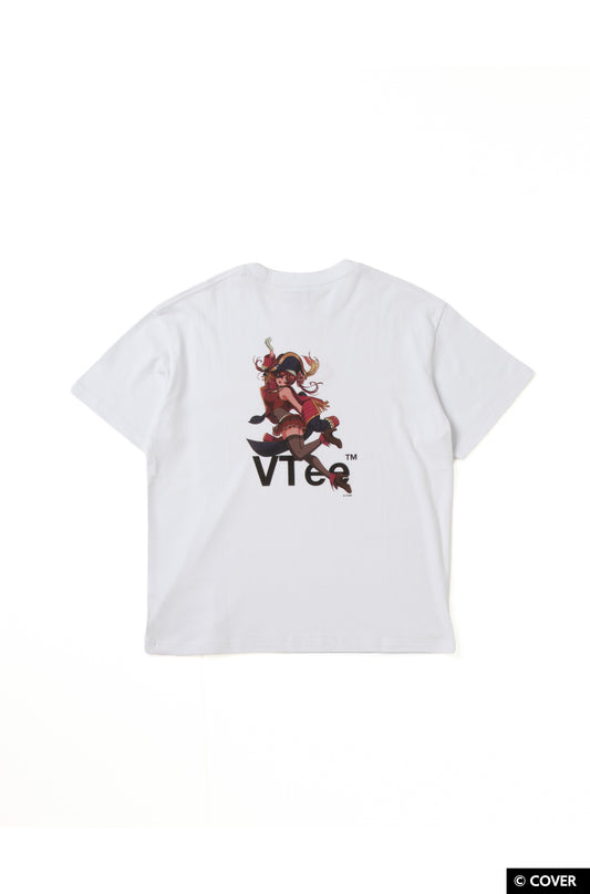 VTee x Houshou Marine TEE WHITE