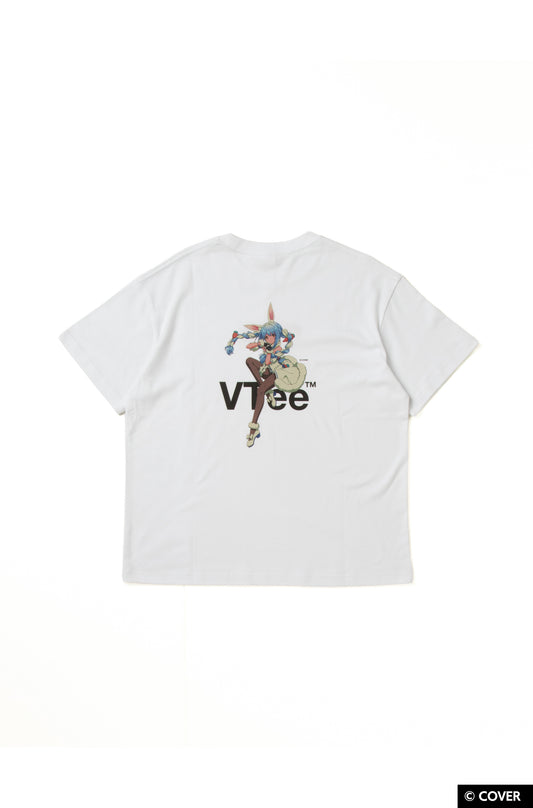 VTee x Usada Pekora TEE WHITE