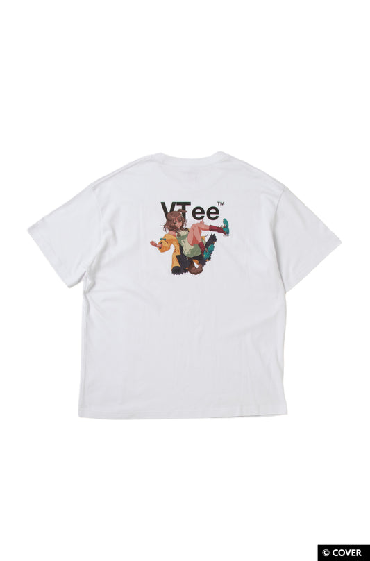 VTee x Inugami Korone TEE WHITE