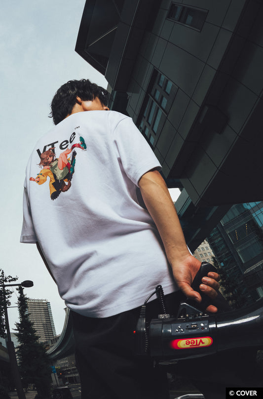 VTee x Inugami Korone TEE WHITE