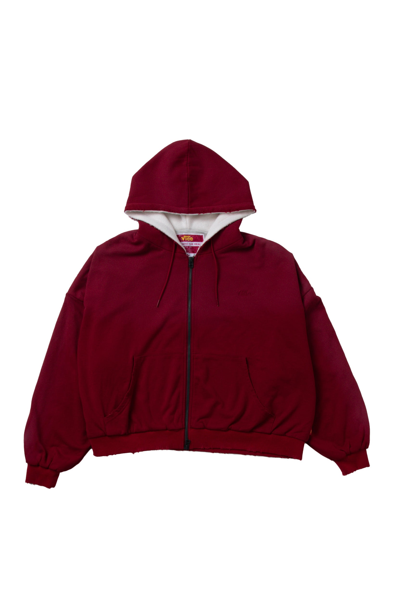 予約】ZIPUP HOODIE BURGUNDY – VTee Media Store