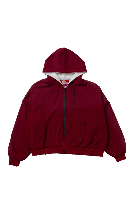 【予約】ZIPUP HOODIE BURGUNDY
