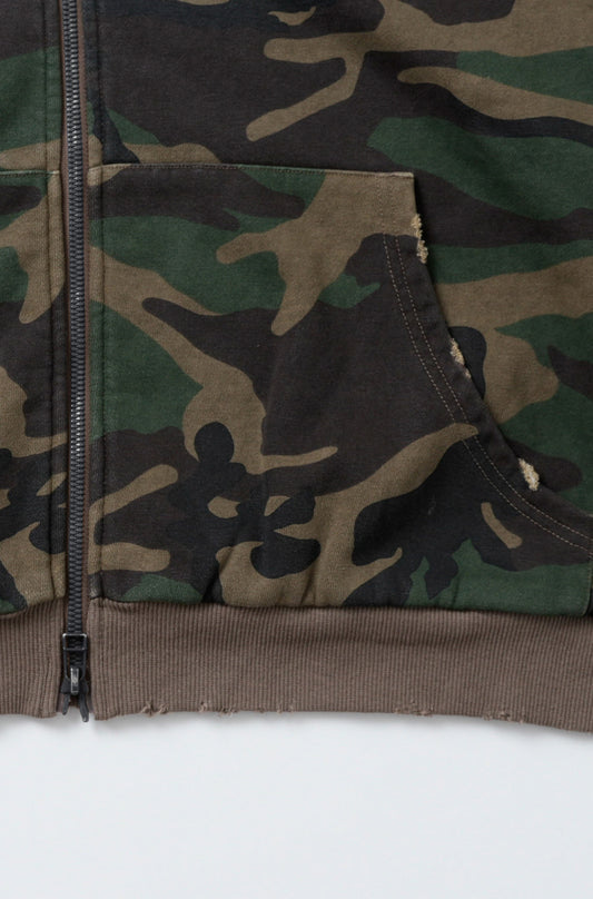 【予約】ZIPUP HOODIE CAMO