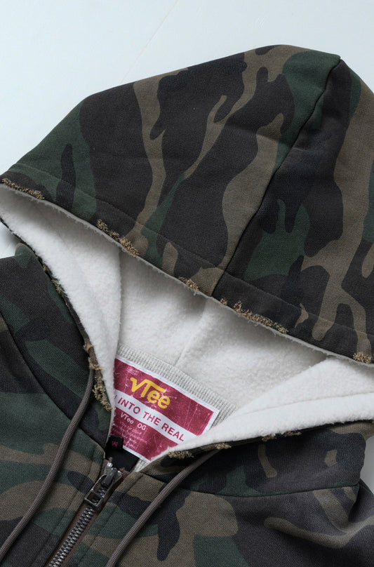 【予約】ZIPUP HOODIE CAMO