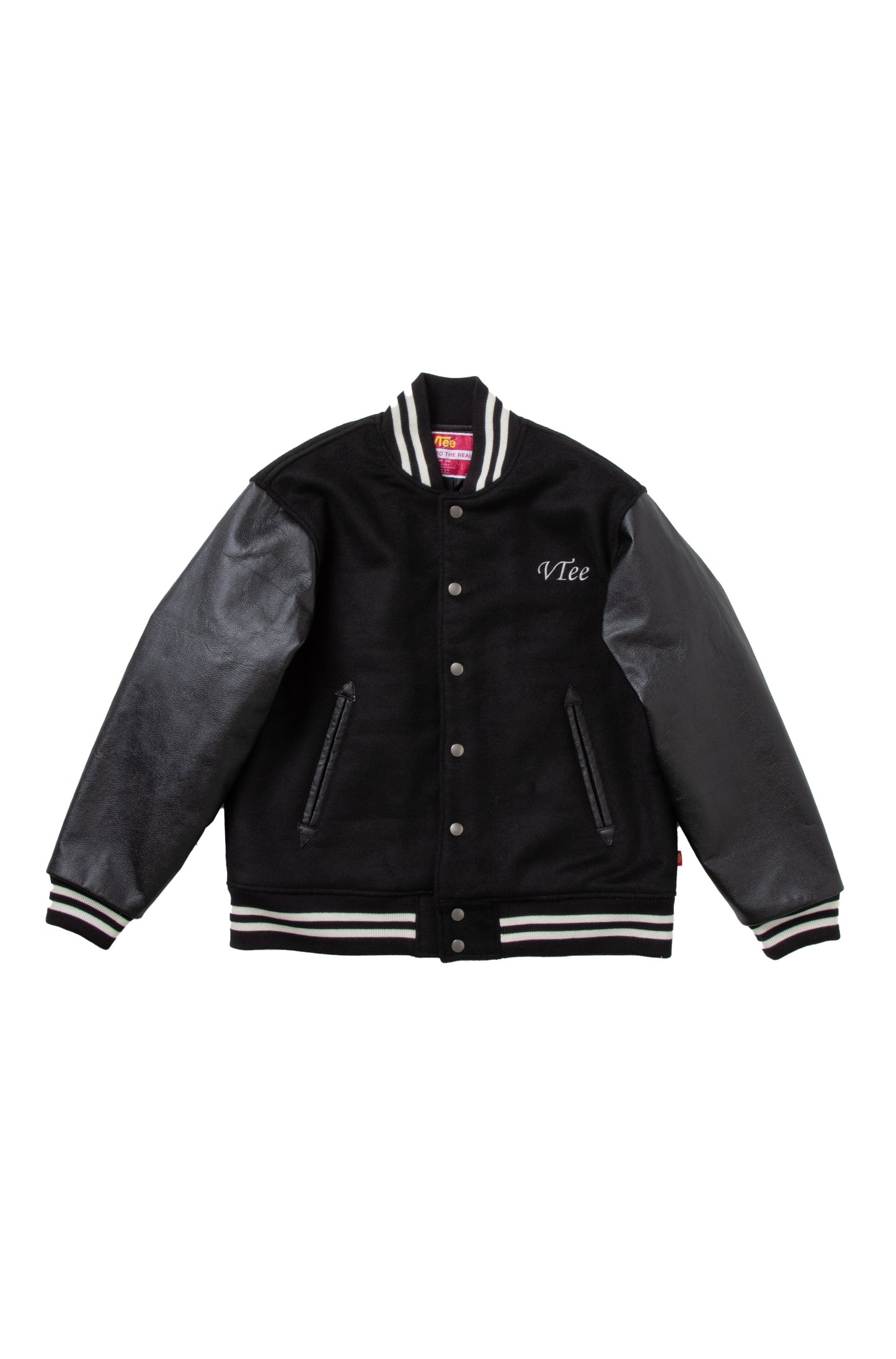 VTee VARSITY JACKET BLACK
