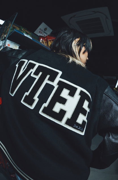 VTee VARSITY JACKET BLACK