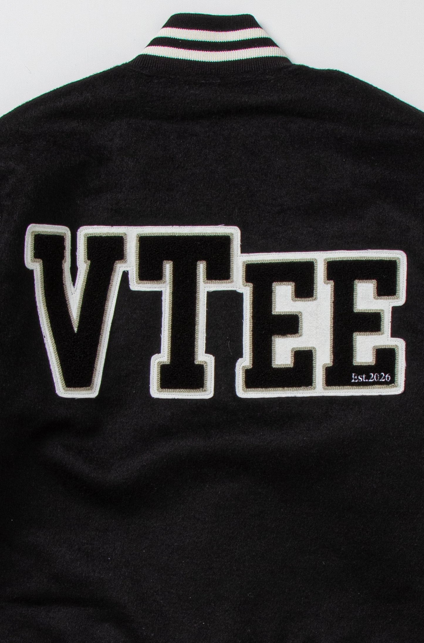 VTee VARSITY JACKET BLACK