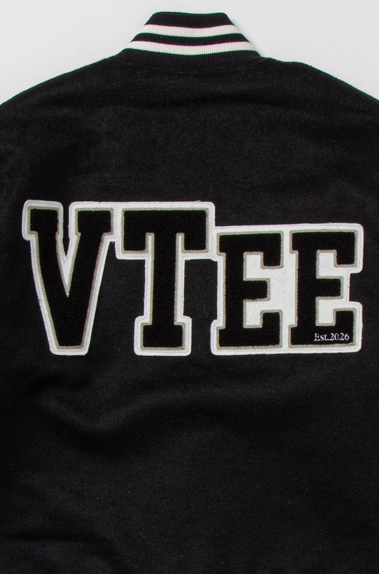 VTee VARSITY JACKET BLACK