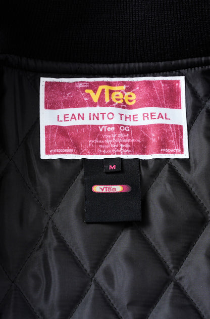 VTee VARSITY JACKET BLACK