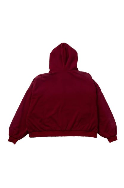 【予約】ZIPUP HOODIE BURGUNDY