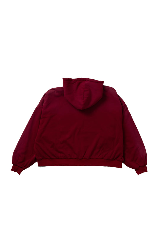 【予約】ZIPUP HOODIE BURGUNDY