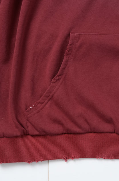 【予約】ZIPUP HOODIE BURGUNDY