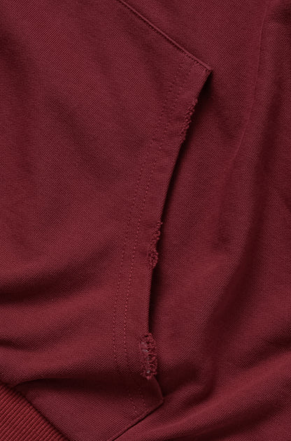 【予約】ZIPUP HOODIE BURGUNDY
