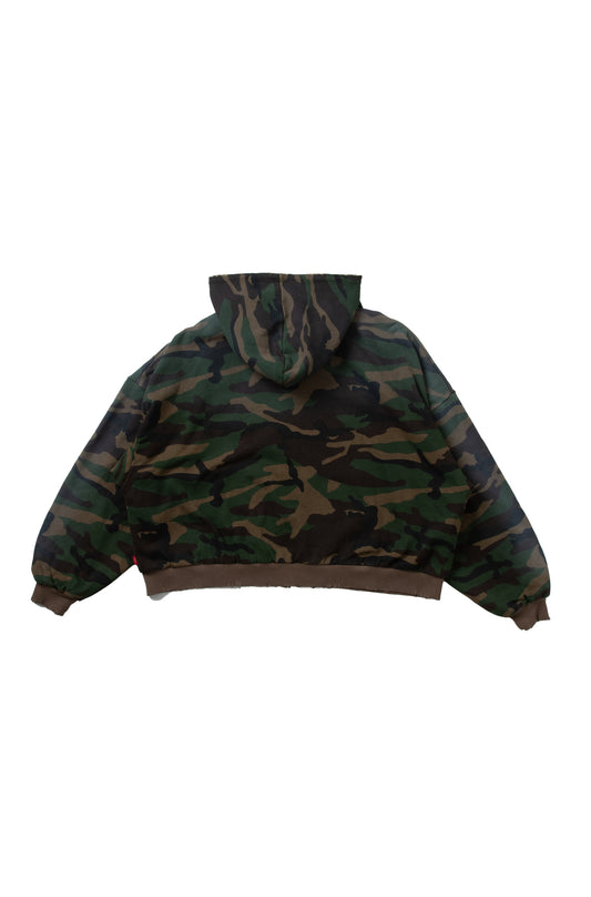 【予約】ZIPUP HOODIE CAMO