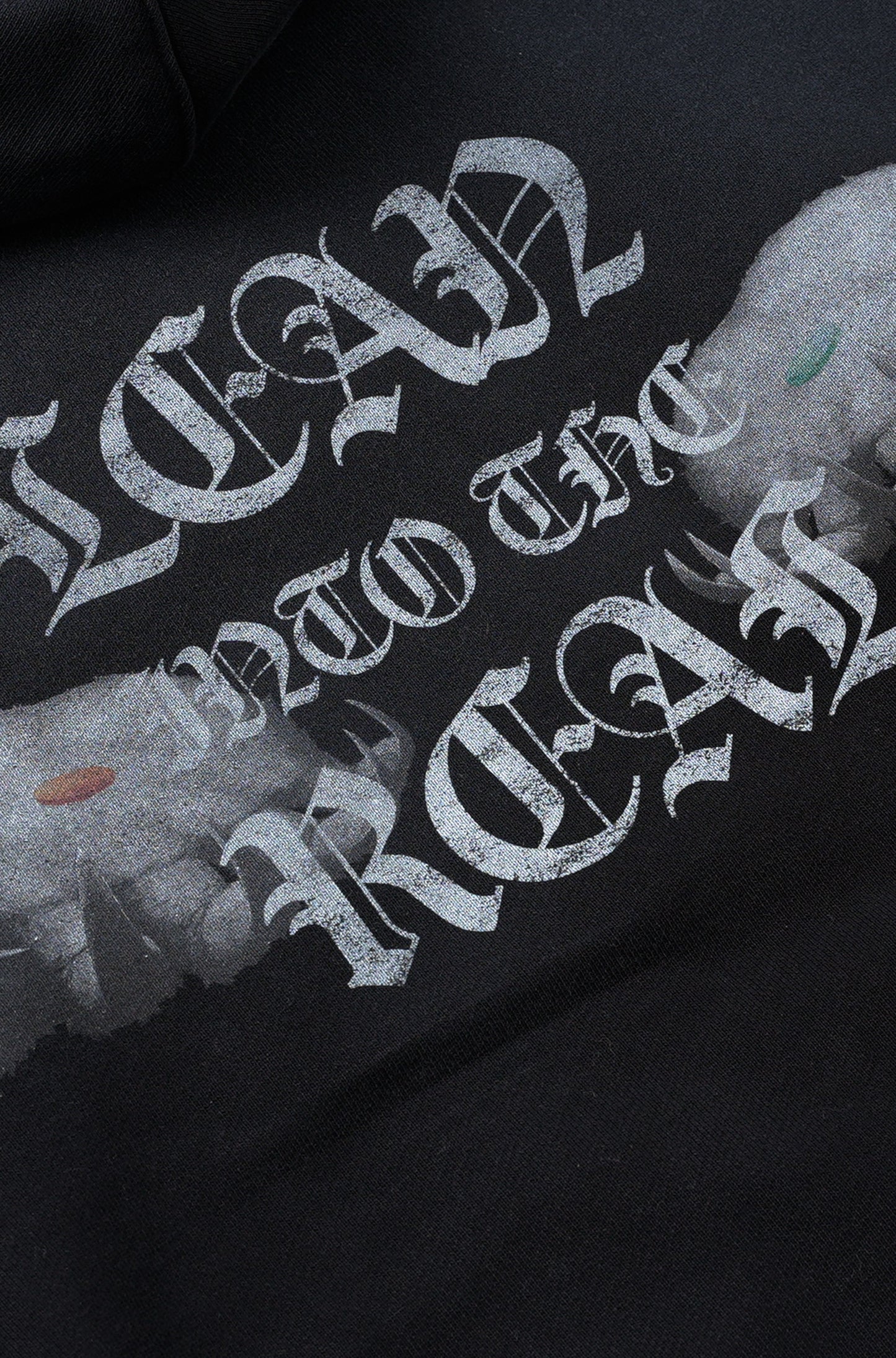 【予約】”LEAN INTO THE REAL” PULLOVER HOODIE BLACK