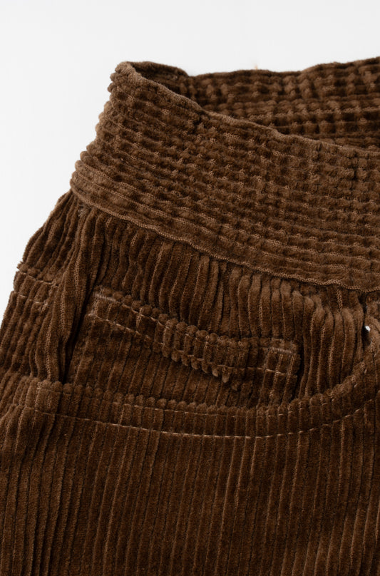 【予約】CORDUROY FIVE POCKET PANTS BROWN