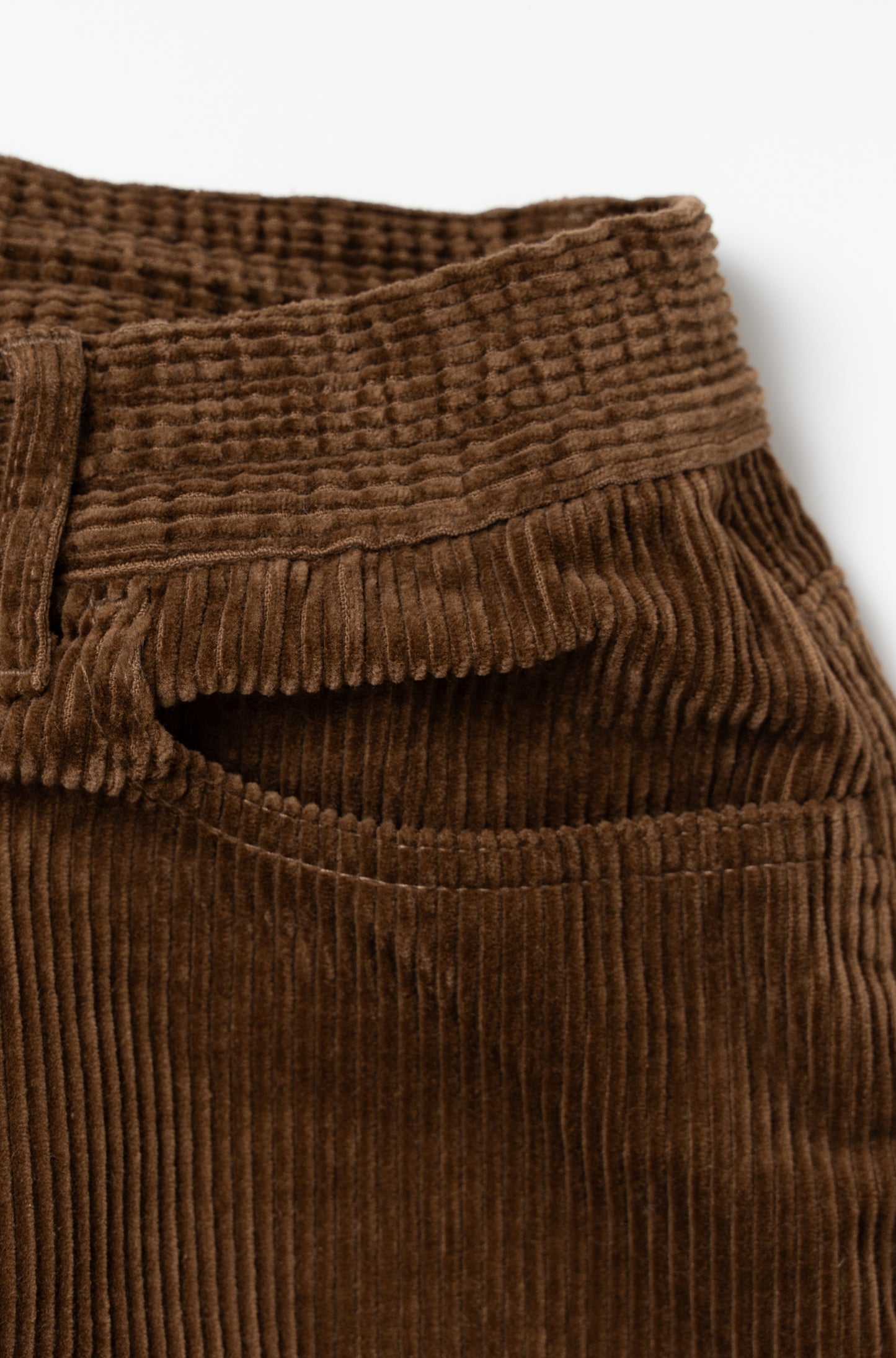 【予約】CORDUROY FIVE POCKET PANTS BROWN