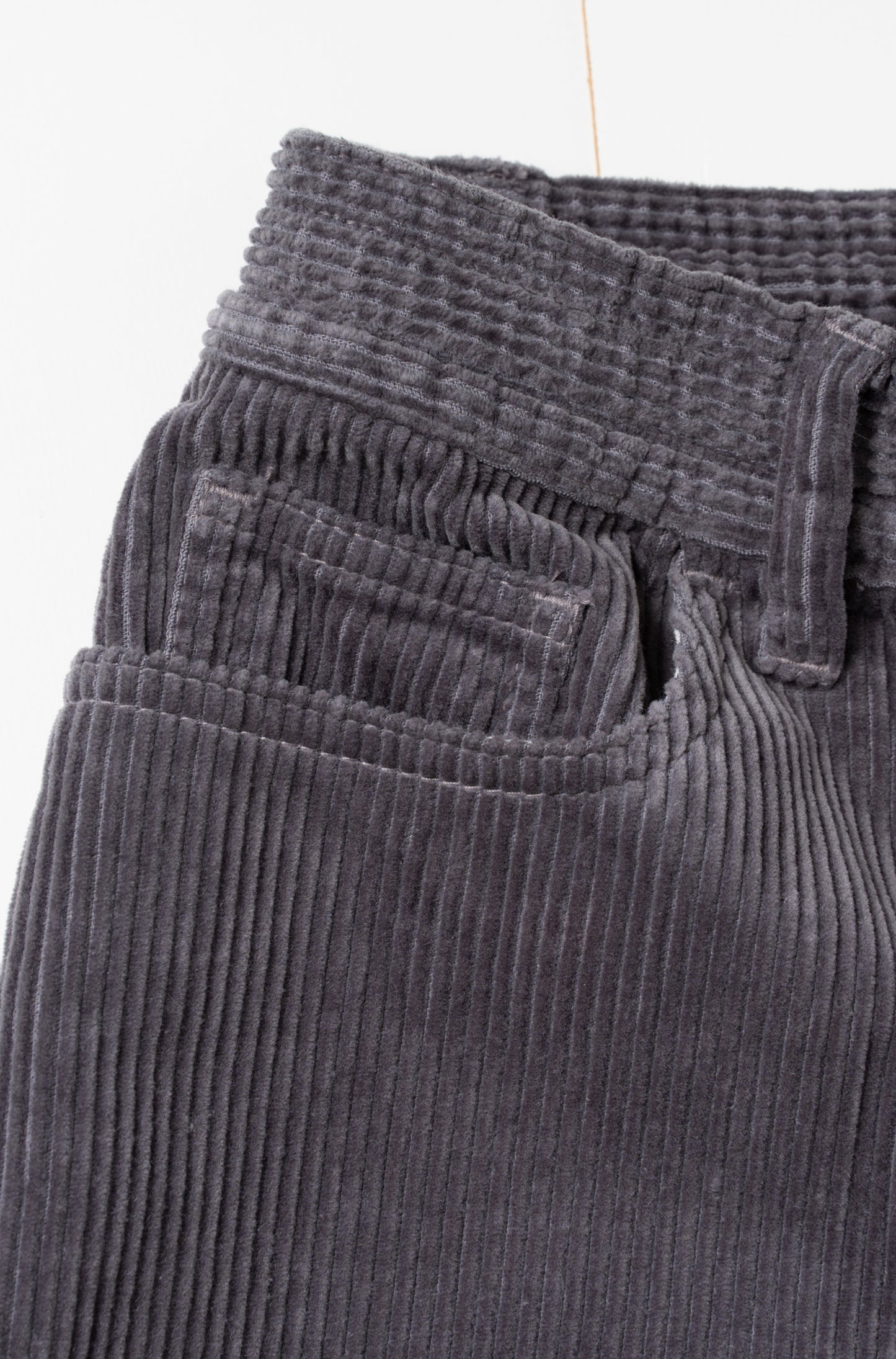 【予約】CORDUROY FIVE POCKET PANTS GRAY