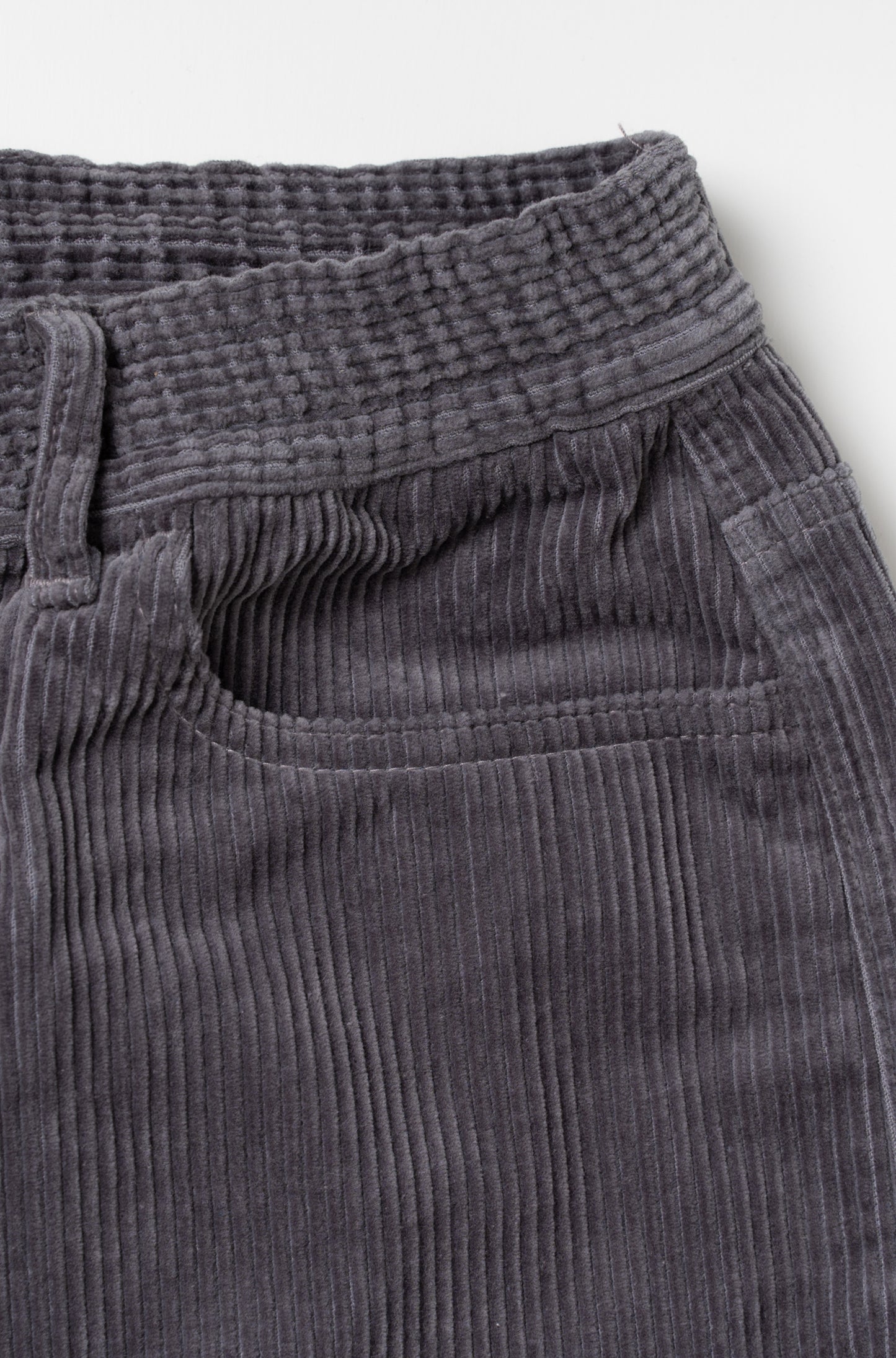 【予約】CORDUROY FIVE POCKET PANTS GRAY