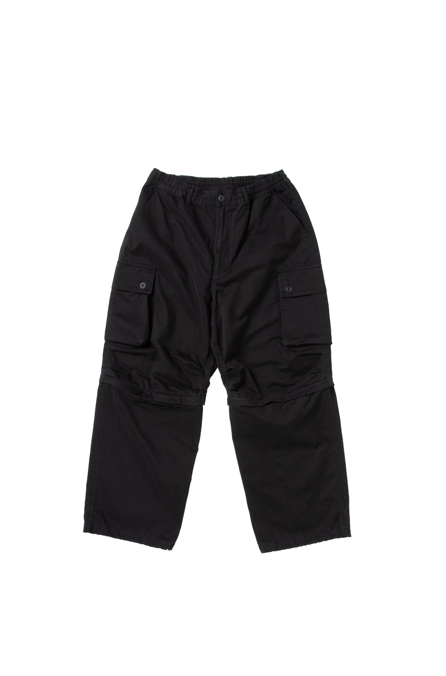 【予約】2WAY CARGO PANTS BLACK