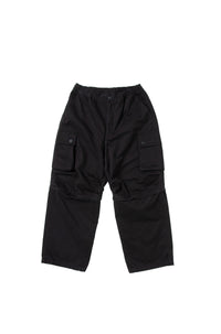 【予約】2WAY CARGO PANTS BLACK