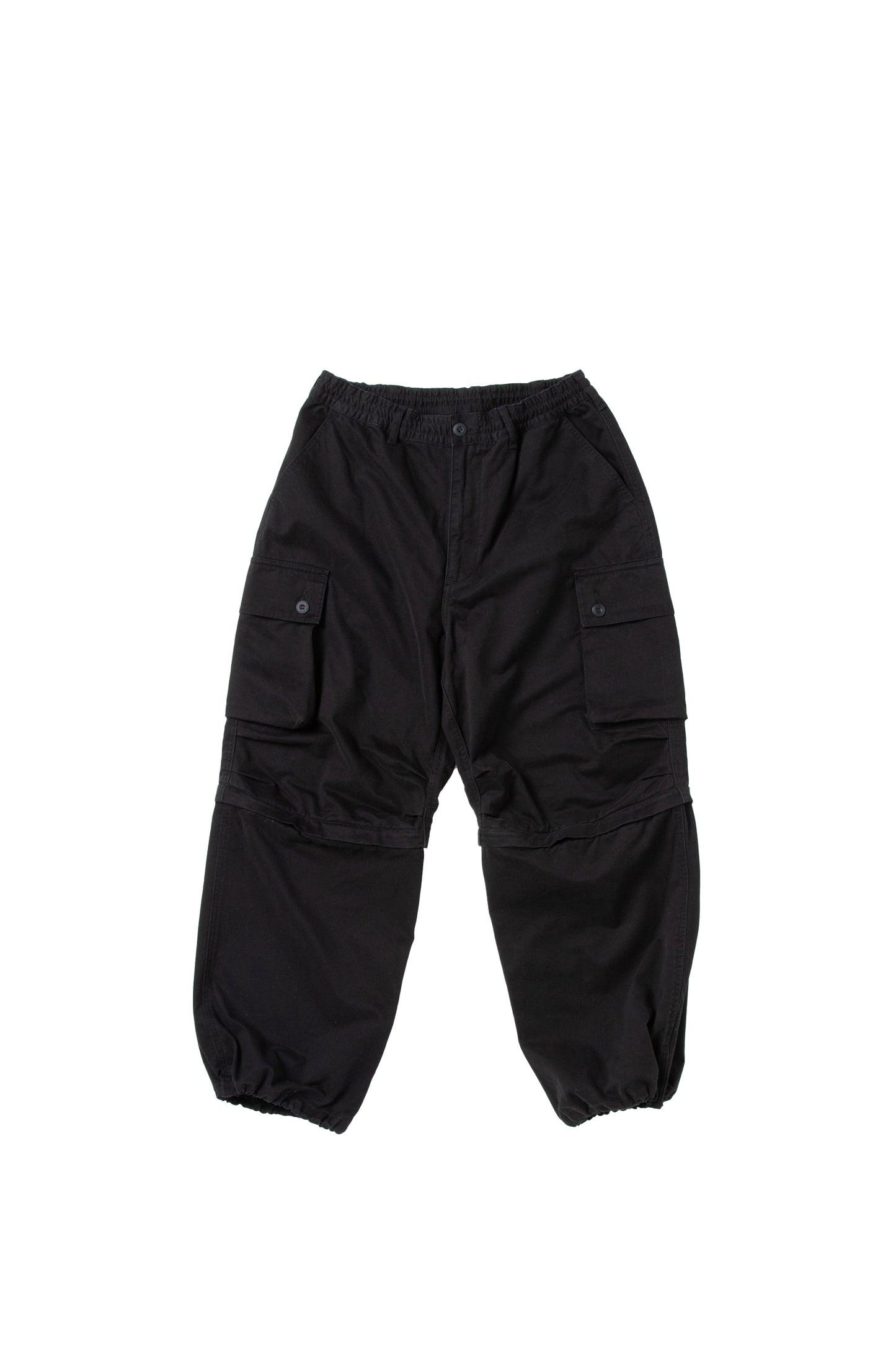 【予約】2WAY CARGO PANTS BLACK