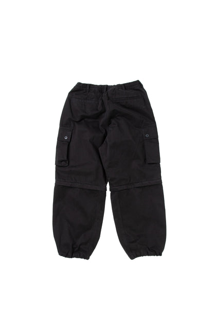 【予約】2WAY CARGO PANTS BLACK