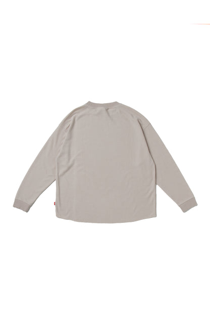 【予約】DAMAGE THERMAL LONG TEE IVORY