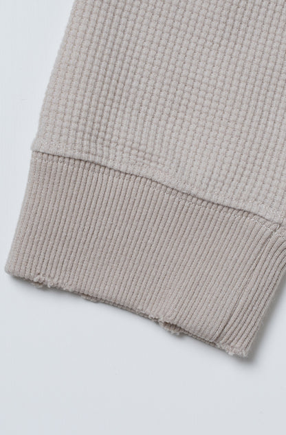 【予約】DAMAGE THERMAL LONG TEE IVORY