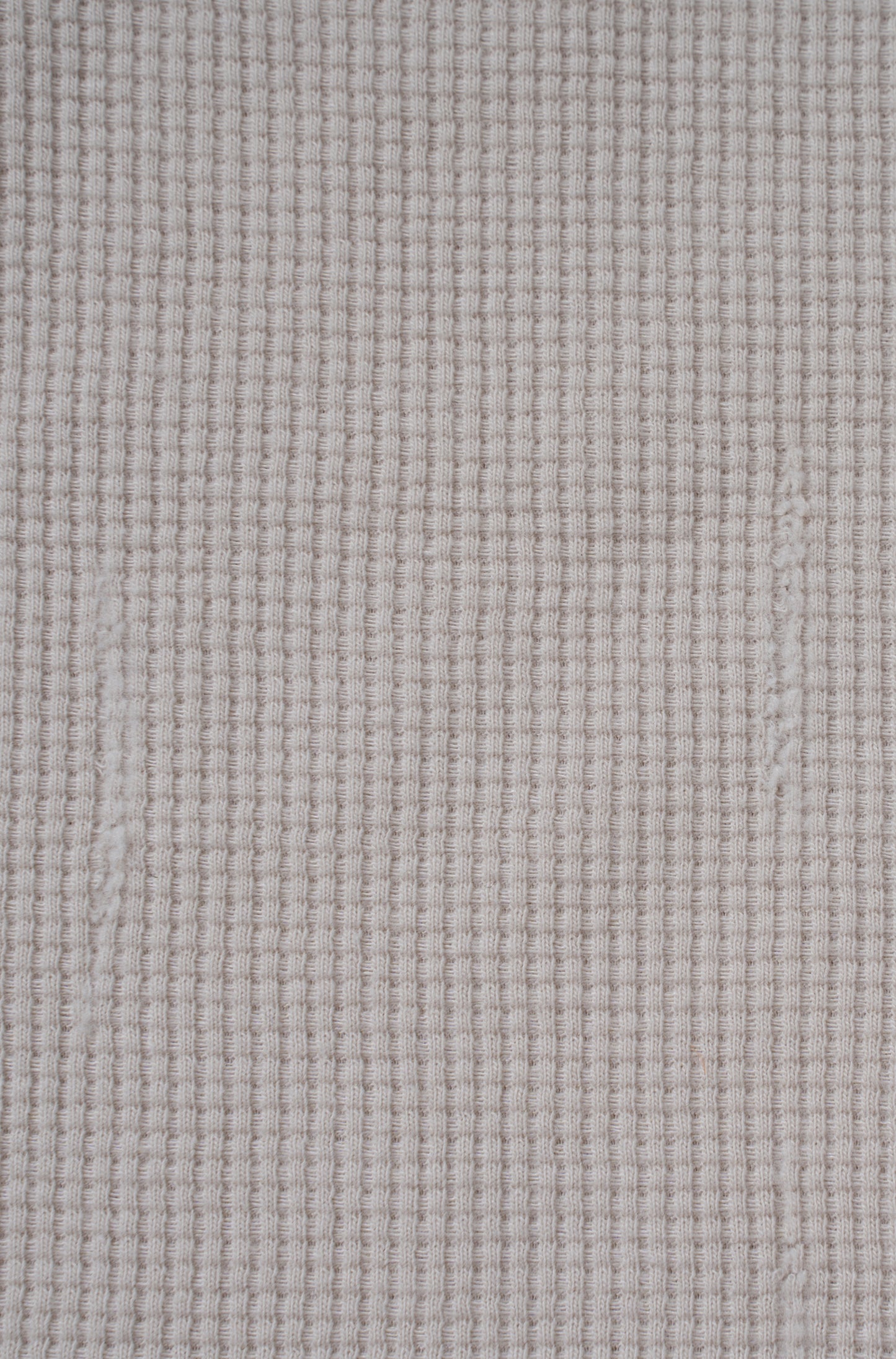 【予約】DAMAGE THERMAL LONG TEE IVORY