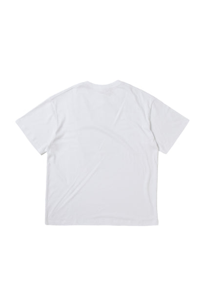 "LEAN INTO THE REAL" TEE WHITE
