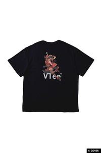 VTee x Houshou Marine TEE BLACK