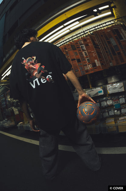 VTee x Houshou Marine TEE BLACK