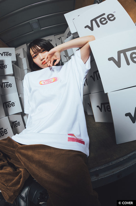 VTee x Houshou Marine TEE WHITE