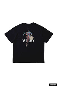VTee x Usada Pekora TEE BLACK