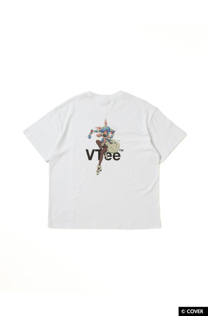 VTee x Usada Pekora TEE WHITE