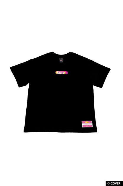 VTee x Nekomata Okayu TEE BLACK