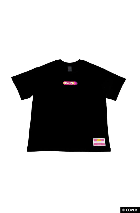 VTee x Nekomata Okayu TEE BLACK
