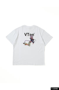 VTee x Nekomata Okayu TEE WHITE