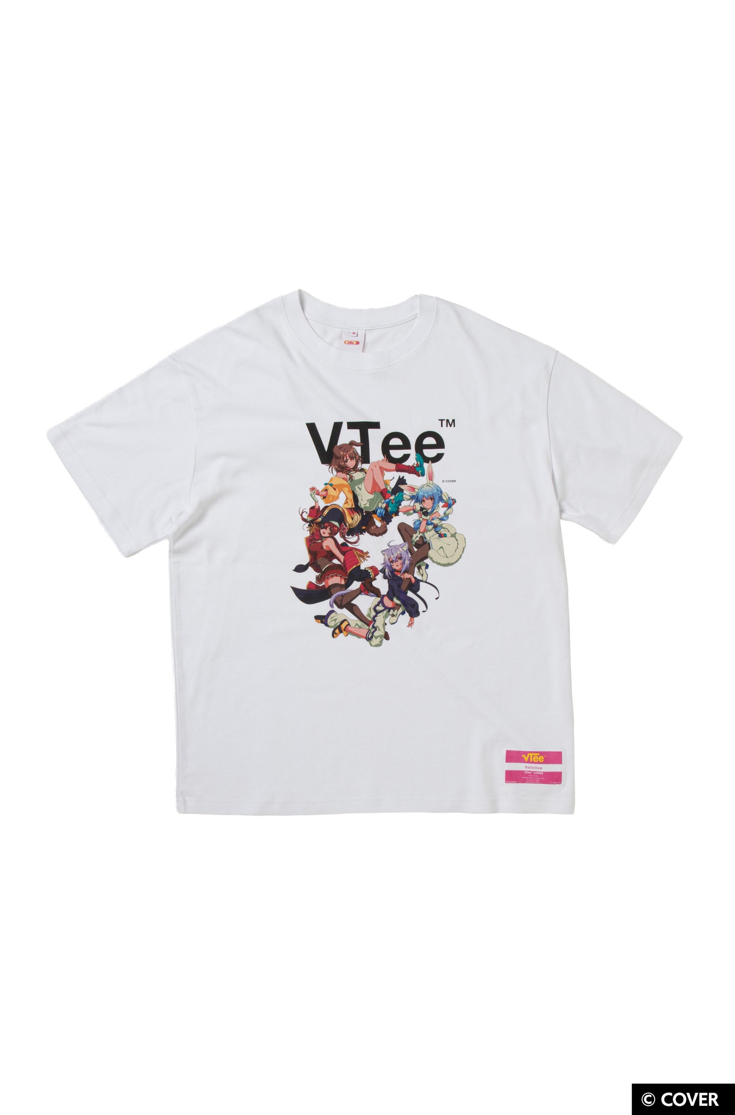 VTee × hololive TEE WHITE