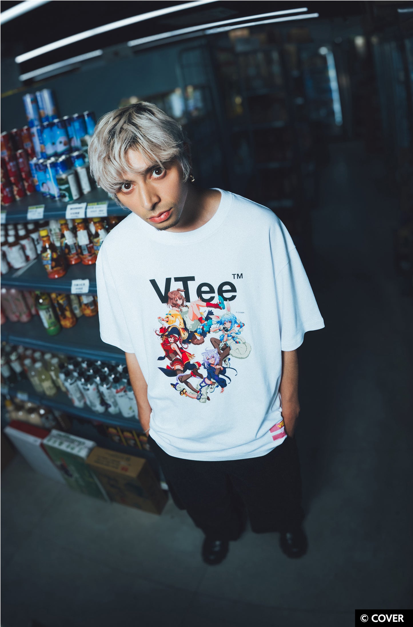 VTee × hololive TEE WHITE