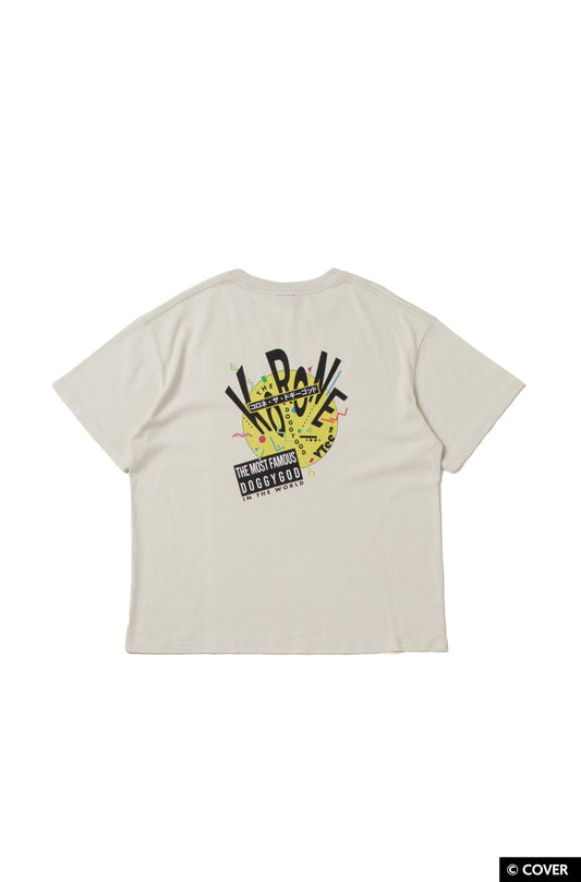 VTee x Inugami Korone "Sonic Costume" TEE IVORY