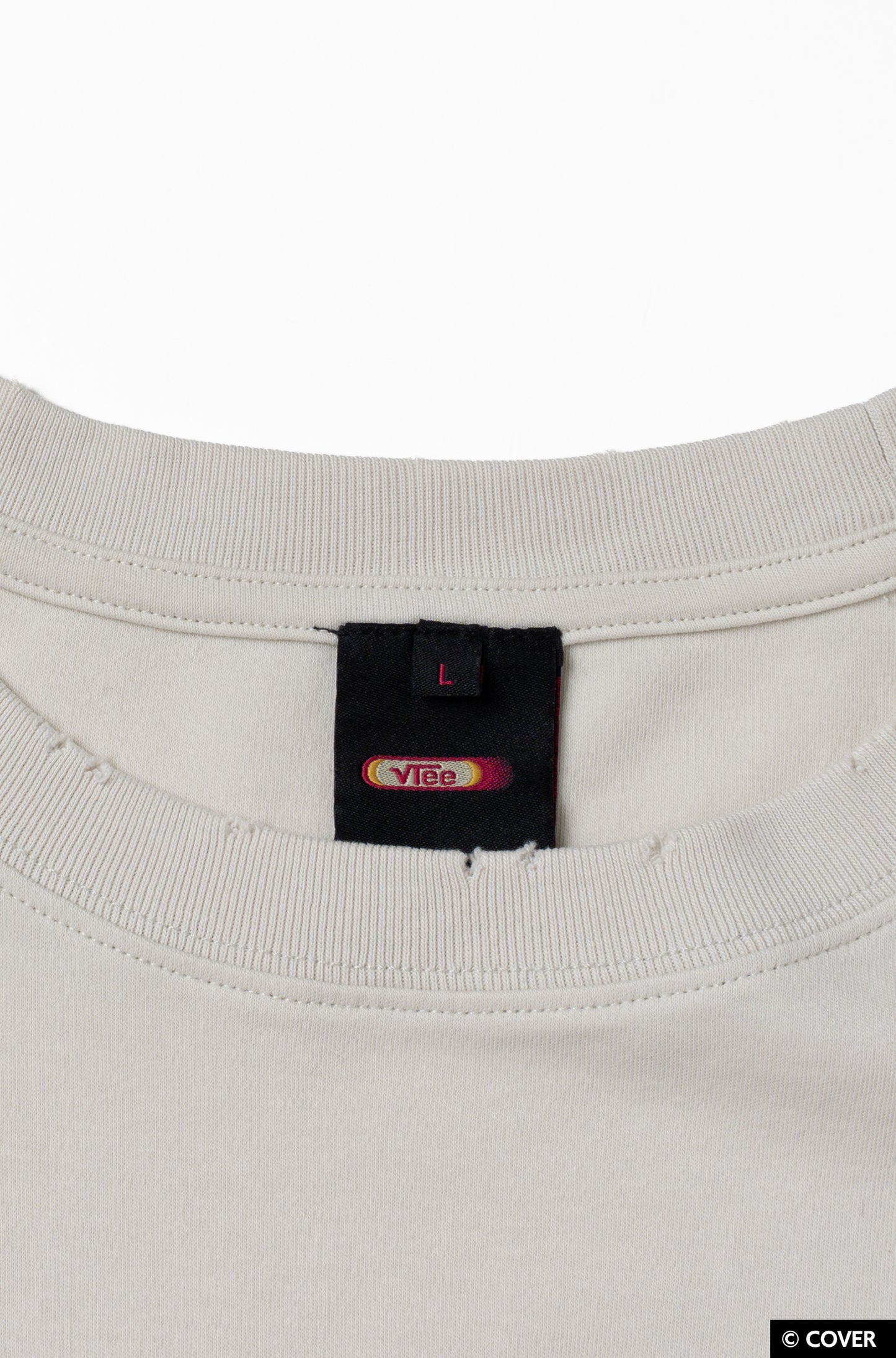 VTee x Inugami Korone "Sonic Costume" TEE IVORY