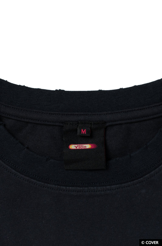 VTee x Inugami Korone "Sonic Costume" TEE V.BLACK
