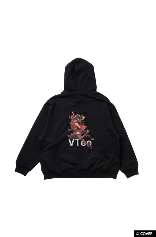 【予約】VTee x Houshou Marine PULLOVER HOODIE BLACK