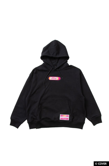 【予約】 VTee x Usada Pekora PULLOVER HOODIE BLACK