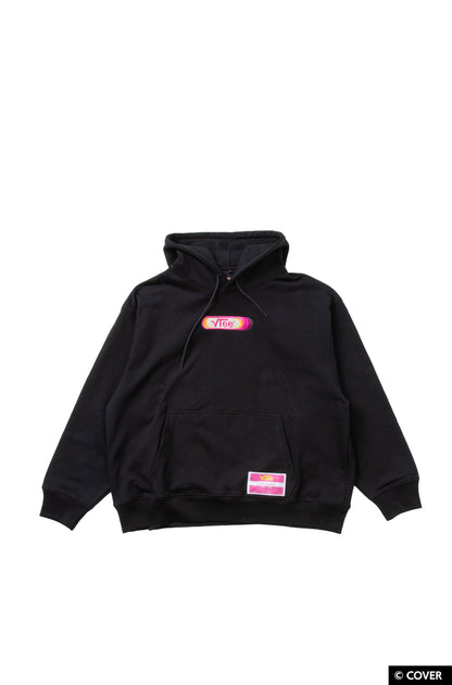 【予約】 VTee x Usada Pekora PULLOVER HOODIE BLACK