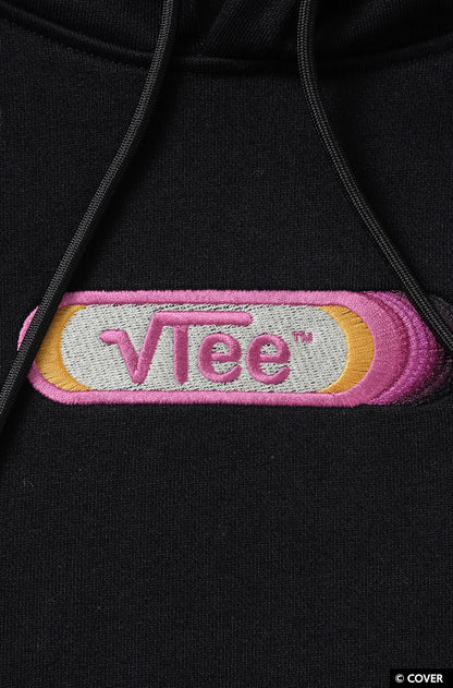 【予約】 VTee x Usada Pekora PULLOVER HOODIE BLACK