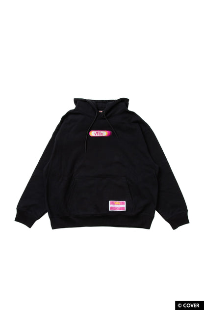 【予約】VTee x Inugami Korone PULLOVER HOODIE BLACK